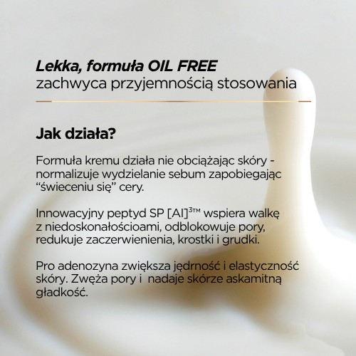 Miniaturka artykułu - #1 UZDROVISCO Balance Krem normalizujący i zwężający pory, 50 ml