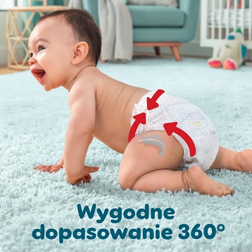 Zdjęcie produktu - 2 Pampers Premium Care Pants 4 Pieluchomajtki 9-15 kg, 114 szt.