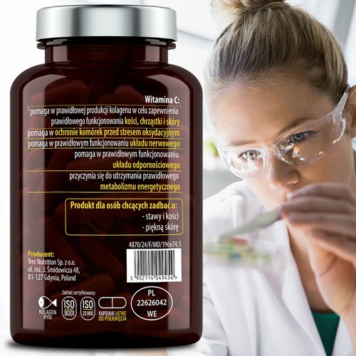 Zdjęcie produktu - 3 Essensey Kolagen Rybi Forte 2200 mg, 120 kaps.