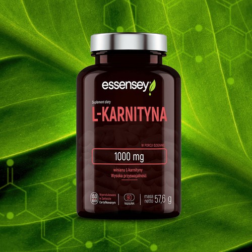 Zdjęcie produktu - 2 Essensey L-Karnityna, 90 kaps.