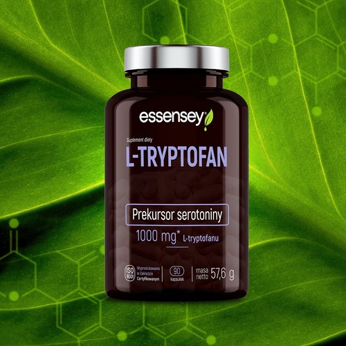 Zdjęcie produktu - 2 Essensey L-Tryptofan, 90 kaps.