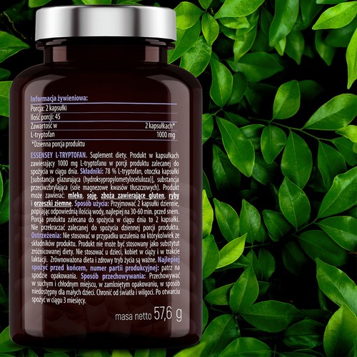 Zdjęcie produktu - 4 Essensey L-Tryptofan, 90 kaps.