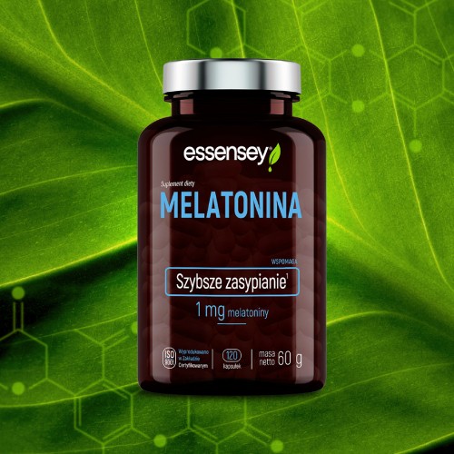 Zdjęcie produktu - 2 Essensey Melatonina, 120 kaps.
