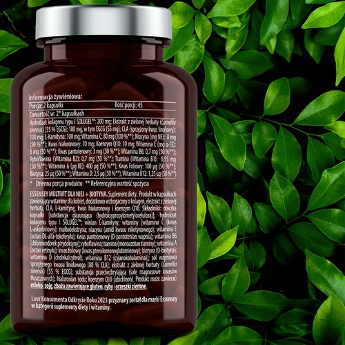 Zdjęcie produktu - 4 Essensey MultiVit dla niej + Biotyna, 90 kaps.