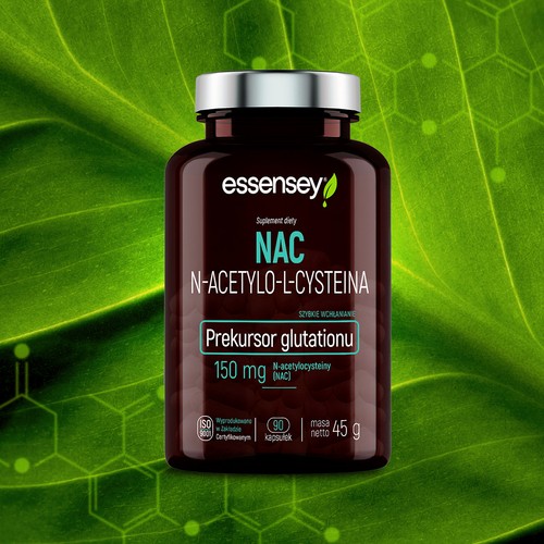 Zdjęcie produktu - 2 Essensey NAC, 90 kaps.