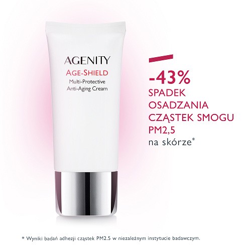 Miniaturka artykułu - #0 Agenity Age-Shield Multi-ochronny krem przeciwstarzeniowy na dzień SPF 50+, 50 ml