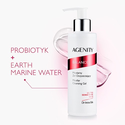 Miniaturka artykułu - #0 Agenity Balance Micelarny żel oczyszczający, 190 ml