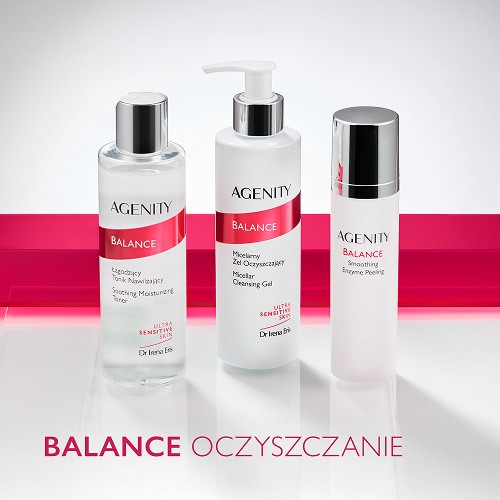 Zdjęcie produktu - 3 Agenity Balance Micelarny żel oczyszczający, 190 ml