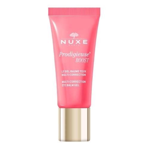 #3 – NUXE Zestaw Prodigieuse Boost Krem rozświetlający do sk&oacute;ry suchej, 40 ml + Żelowy balsam pod oczy, 15 ml