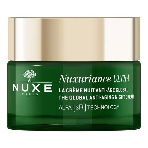 Zdjęcie produktu - 1 NUXE Zestaw Nuxuriance Ultra Krem przeciwstarzeniowy na noc, 50 ml+ Krem przeciwstarzeniowy na dzień, 15 ml + Rozświetlający olejek ze złotymi drobinkami, 8 ml