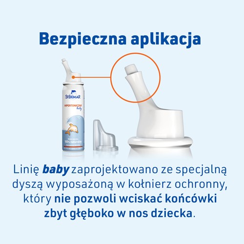 Zdjęcie produktu - 3 STERIMAR BABY Hipertoniczny z  miedzią - 50 ml 