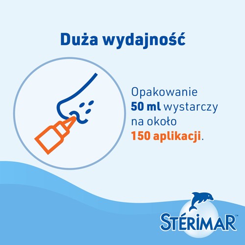 Zdjęcie produktu - 5 STERIMAR BABY Hipertoniczny z  miedzią - 50 ml 