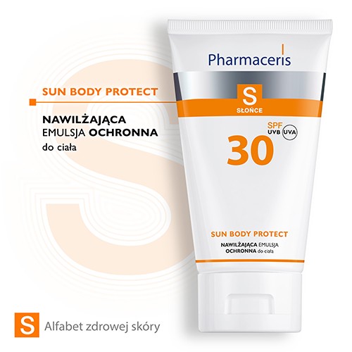 Zdjęcie produktu - 0 PHARMACERIS S SUN PROTECT Nawilżająca emulsja do opalania SPF30 - 150 ml