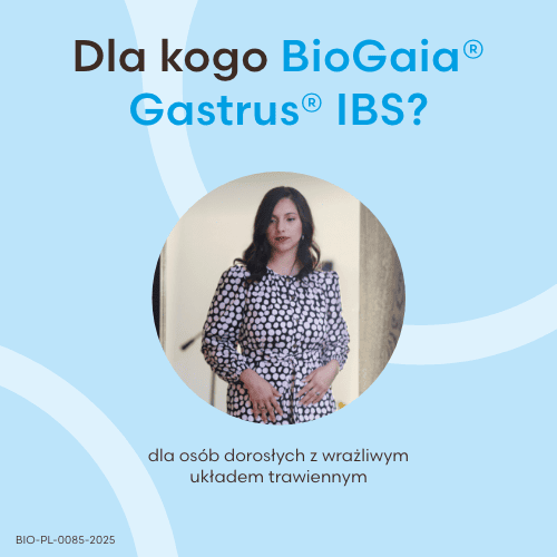 Zdjęcie produktu - 2 Biogaia Gastrus IBS, 60 kaps.