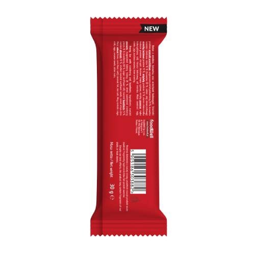 Miniaturka artykułu - #1 BeRaw Nuts&Honey baton żurawinowo - miodowy z orzechami laskowymi, 30 g
