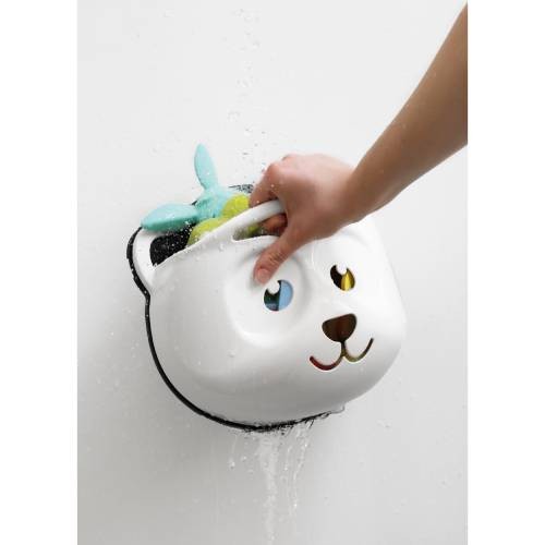Miniaturka artykułu - #0 Maltex Organizer na zabawki Panda biały/szary