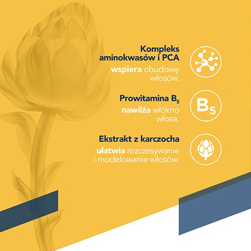 Miniaturka artykułu - #1 Artishoq Odżywka termoochronna do włos&oacute;w Wzmocnienie i ochrona, 130 ml