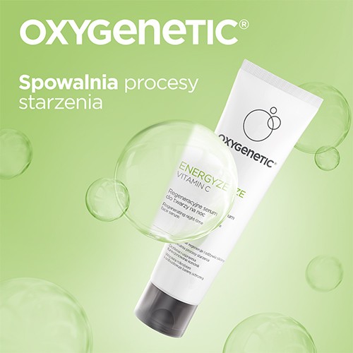 Miniaturka artykułu - #0 Oxygenetic Energyze Vitamin C Regeneracyjne serum do twarzy na noc, 50 ml