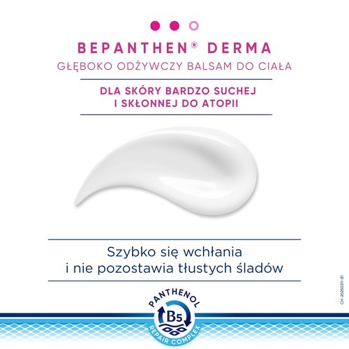 Zdjęcie produktu - 2 Bepanthen Derma głęboko odżywczy Balsam do ciała, 400 ml