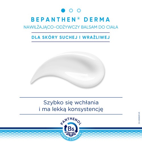 Zdjęcie produktu - 2 Bepanthen Derma nawilżająco-odżywczy Balsam do ciała, 400 ml