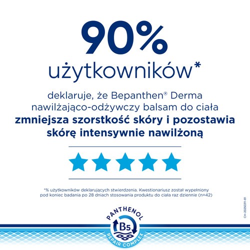 Zdjęcie produktu - 6 Bepanthen Derma nawilżająco-odżywczy Balsam do ciała, 400 ml