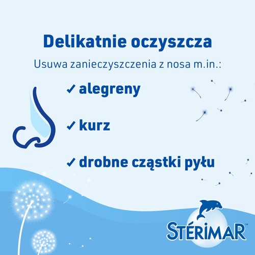 Miniaturka artykułu - #1 Sterimar Higiena nosa baby Spray do nosa dla dzieci 0-3 lat, 50 ml