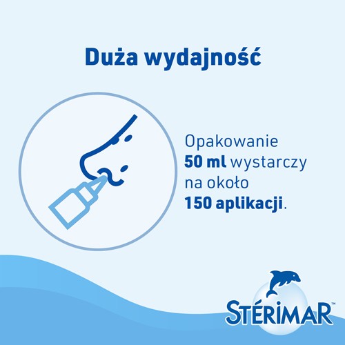 Zdjęcie produktu - 6 Sterimar Higiena nosa baby Spray do nosa dla dzieci 0-3 lat, 50 ml