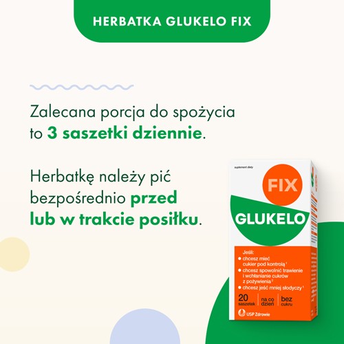 Zdjęcie produktu - 2 Glukelo Fix, 20 sasz.