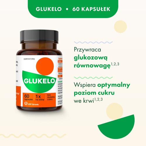 Miniaturka artykułu - #1 Glukelo, 60 kaps.