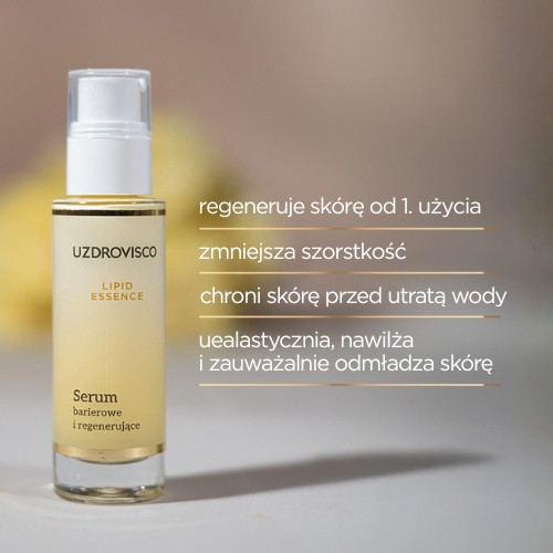 Miniaturka artykułu - #1 Uzdrovisco Lipid Essence Serum barierowe i regenerujące, 30 ml