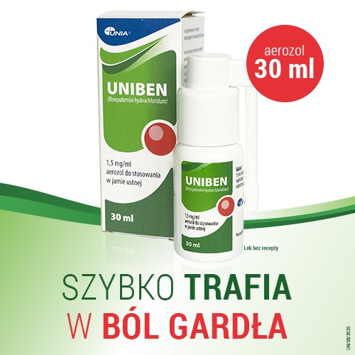 Miniaturka artykułu - #0 UNIBEN Aerozol - 30 ml