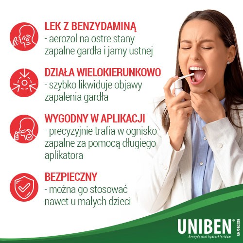 Miniaturka artykułu - #1 UNIBEN Aerozol - 30 ml