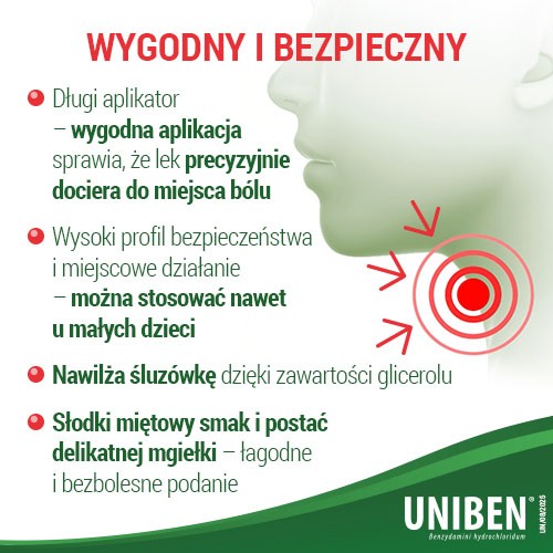 Zdjęcie produktu - 3 UNIBEN Aerozol - 30 ml