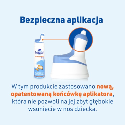 Zdjęcie produktu - 2 Sterimar Zatkany nos baby Spray do nosa dla dzieci, 50 ml