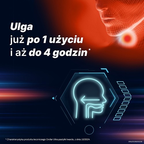 Zdjęcie produktu - 5 Orofar Ultra 8,75 mg, 24 pastylki twarde