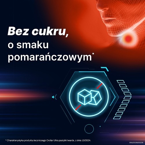 Zdjęcie produktu - 6 Orofar Ultra 8,75 mg, 24 pastylki twarde