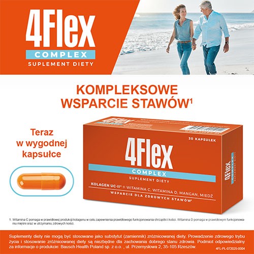 Miniaturka artykułu - #1 4Flex Complex, 30 kaps.