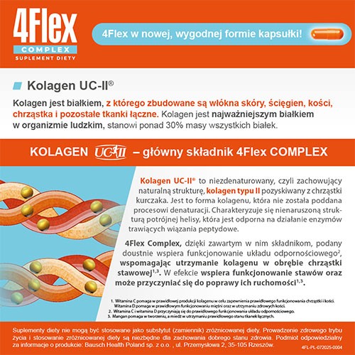 Zdjęcie produktu - 3 4Flex Complex, 30 kaps.