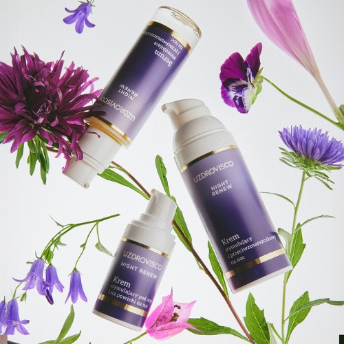 #4 – Uzdrovisco Night Renew Krem stymulujący i przeciwzmarszczkowy na noc, 50 ml
