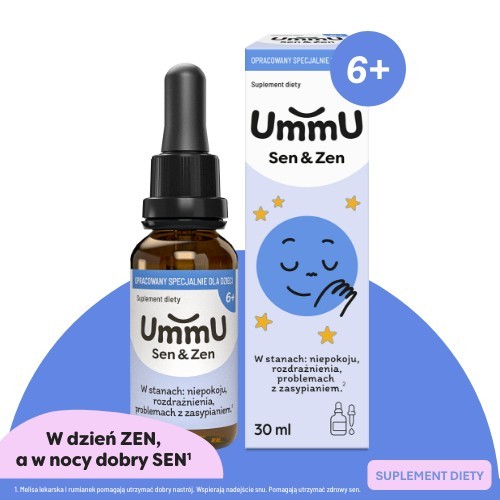 Miniaturka artykułu - #0 UmmU Sen & Zen 6+ krople, 30 ml 