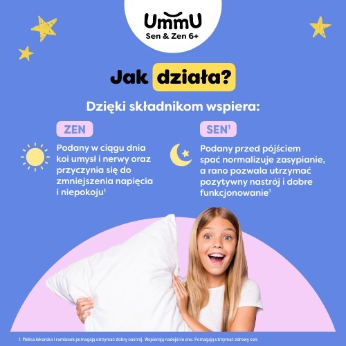 Miniaturka artykułu - #1 UmmU Sen & Zen 6+ krople, 30 ml 
