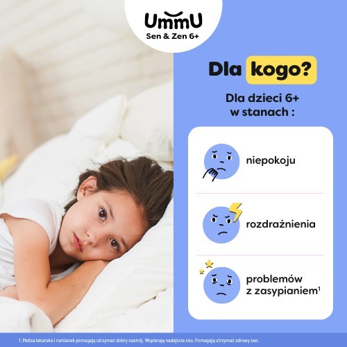 Zdjęcie produktu - 4 UmmU Sen & Zen 6+ krople, 30 ml 