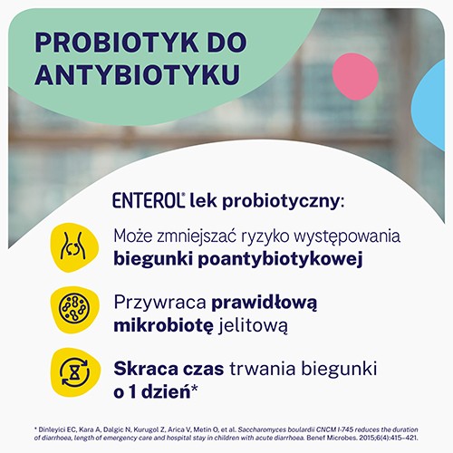 Miniaturka artykułu - #1 Zestaw ENTEROL 250 mg, 2 x 30 kapsułek