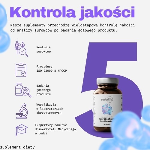 Zdjęcie produktu - 7 Zestaw Revolife HairSkinNails (re)Booster, 2 x 60 kapsułek