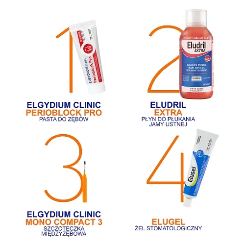 #5 – Elgydium Clinic Mono Compact Szczoteczka do przestrzeni międzyzębowych 1,2 mm, 4 szt.