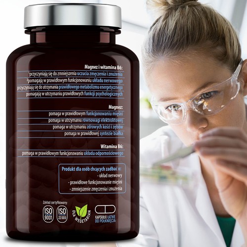Zdjęcie produktu - 4 Essensey Cytrynian magnezu Forte, 90 kaps.