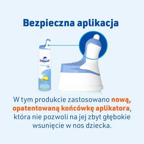 Zdjęcie produktu - 3 Sterimar Higiena Nosa Baby Woda morska spray, 100 ml