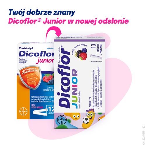 Miniaturka artykułu - #0 Dicoflor Junior, 10 sasz.