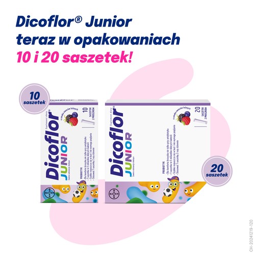 Miniaturka artykułu - #1 Dicoflor Junior, 10 sasz.