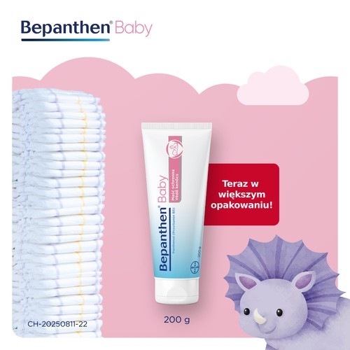 Miniaturka artykułu - #0 Bepanthen Baby Maść ochronna, 200 g